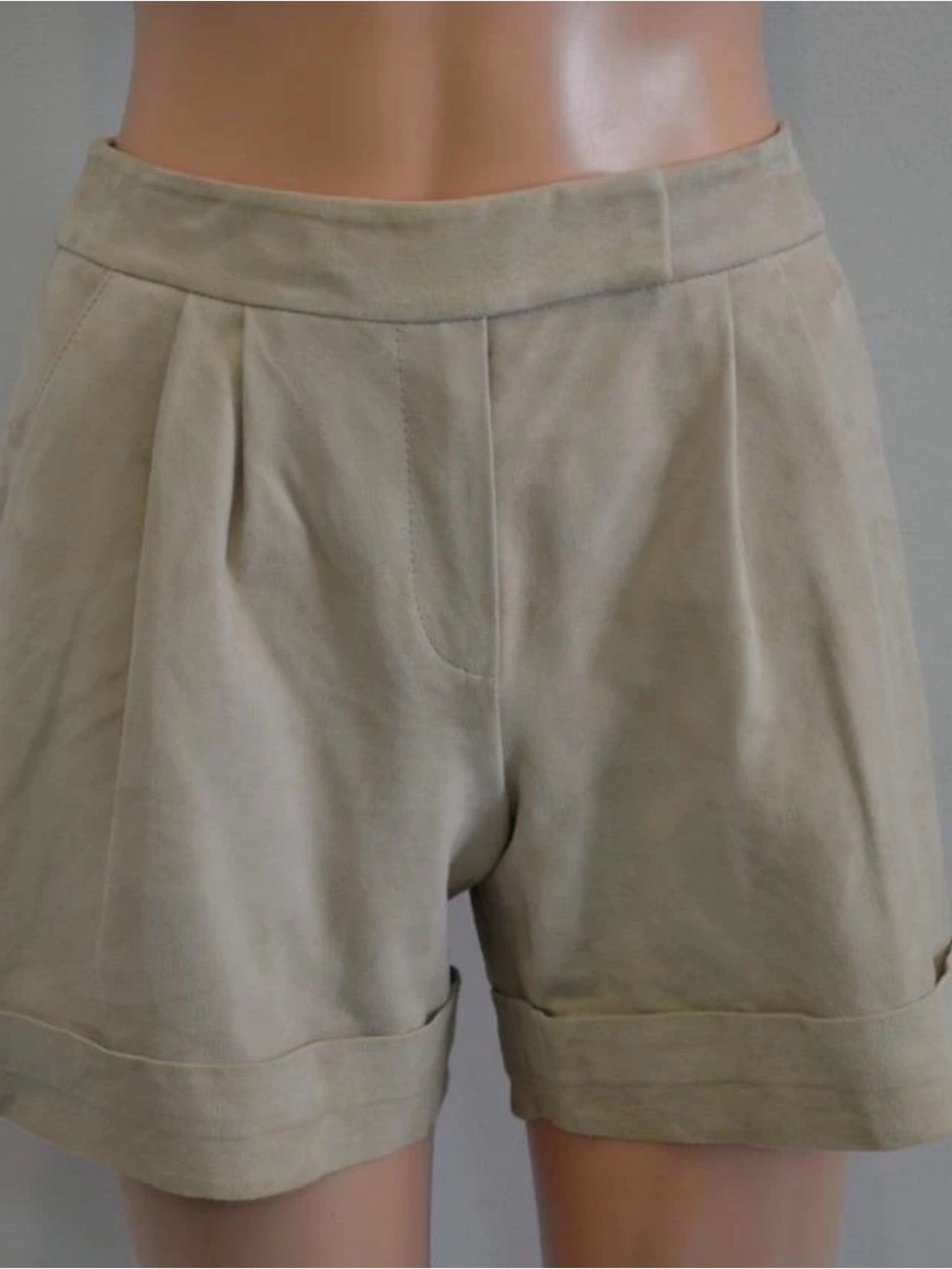 100% LAMB LEATHER - Theory Shorts